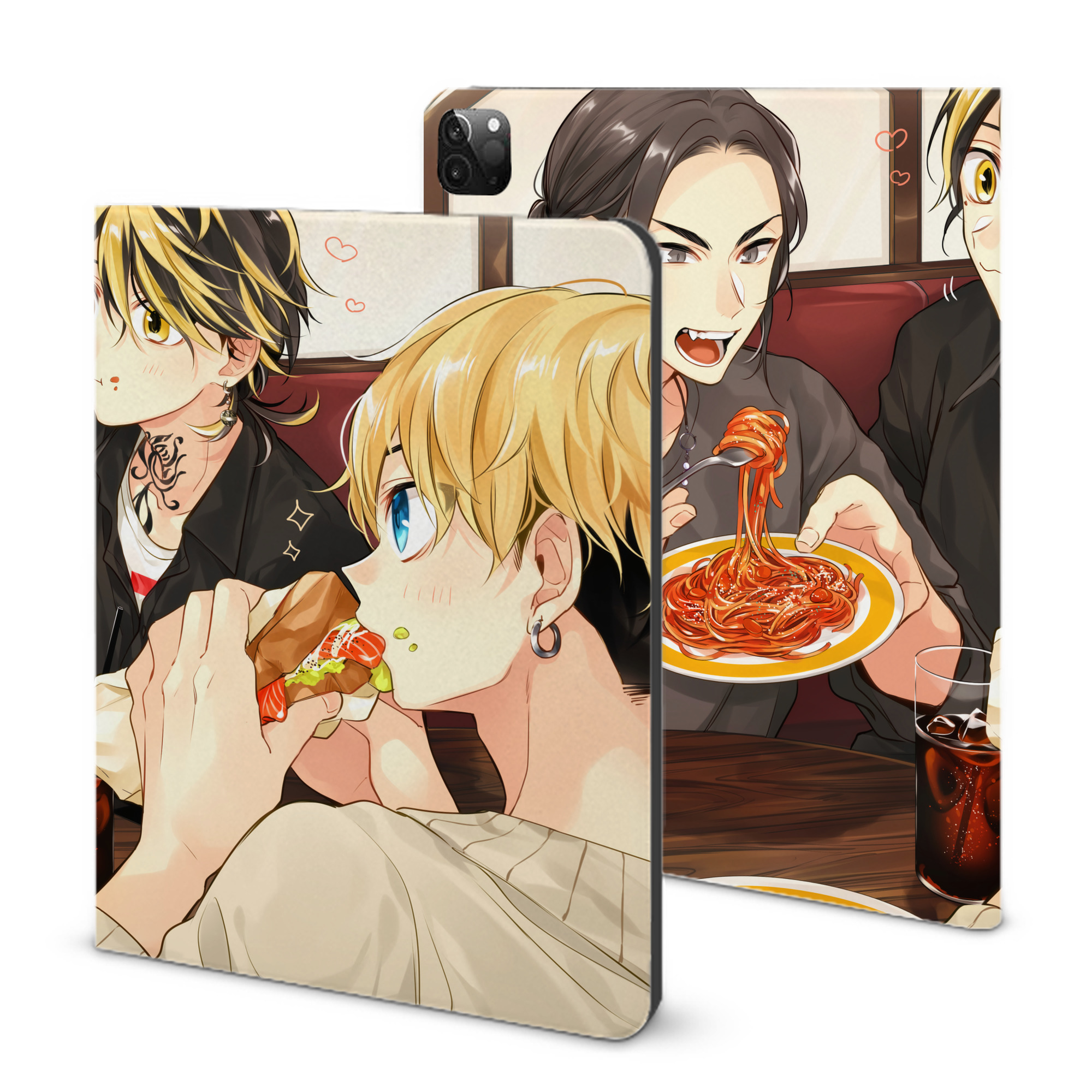 （画像用） 東京リベンジャーズ Tokyo Revengers IPadケース ペンホルダー付き ブックスタイルデザイン